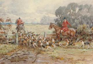 George Goodwin Kilburne, Jnr. - On the scent