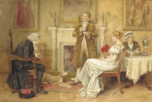 George Goodwin Kilburne, Jun. - Tea Time