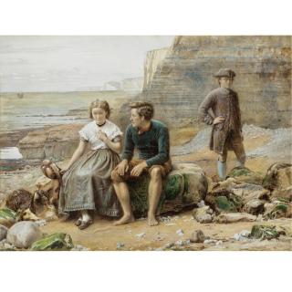 George Goodwin Kilburne R.I., R.B.A. - Enoch Arden