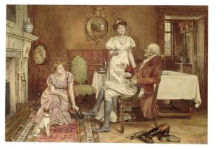 George Goodwin Kilburne, Sen. - Tea-Time