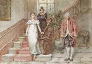 George Goodwin Kilburne - Attending To Her Ladyship