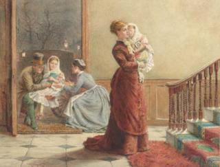 George Goodwin Kilburne - Home from the party