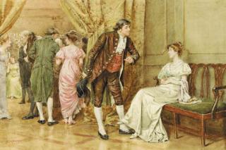 George Goodwin Kilburne - May I Have The Pleasure?