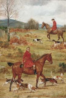 George Goodwin Kilburne - Moving Off