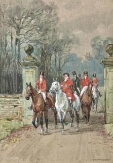 George Goodwin Kilburne - Setting Off