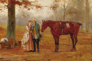 George Goodwin Kilburne - The Letter