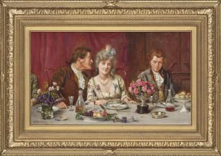 George Goodwin Kilburne - The Suitors