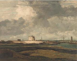 George Graham - A View of Rye Harbour
