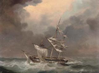 George Gregory - A Ship In Distress