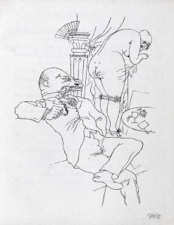 George Grosz - Alfred Meyer, Munkepunke Dionysos. Groteske Liebesgedichte, Fritz Gurlitt, Berlin, 1921