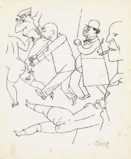 George Grosz - Alfred Richard Meyer, Munkepunke Dionysos, Fritz Gurlitt, Berlin, 1921