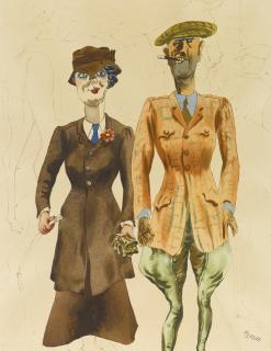 George Grosz - American Rich