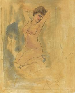 George Grosz - Artist and Model