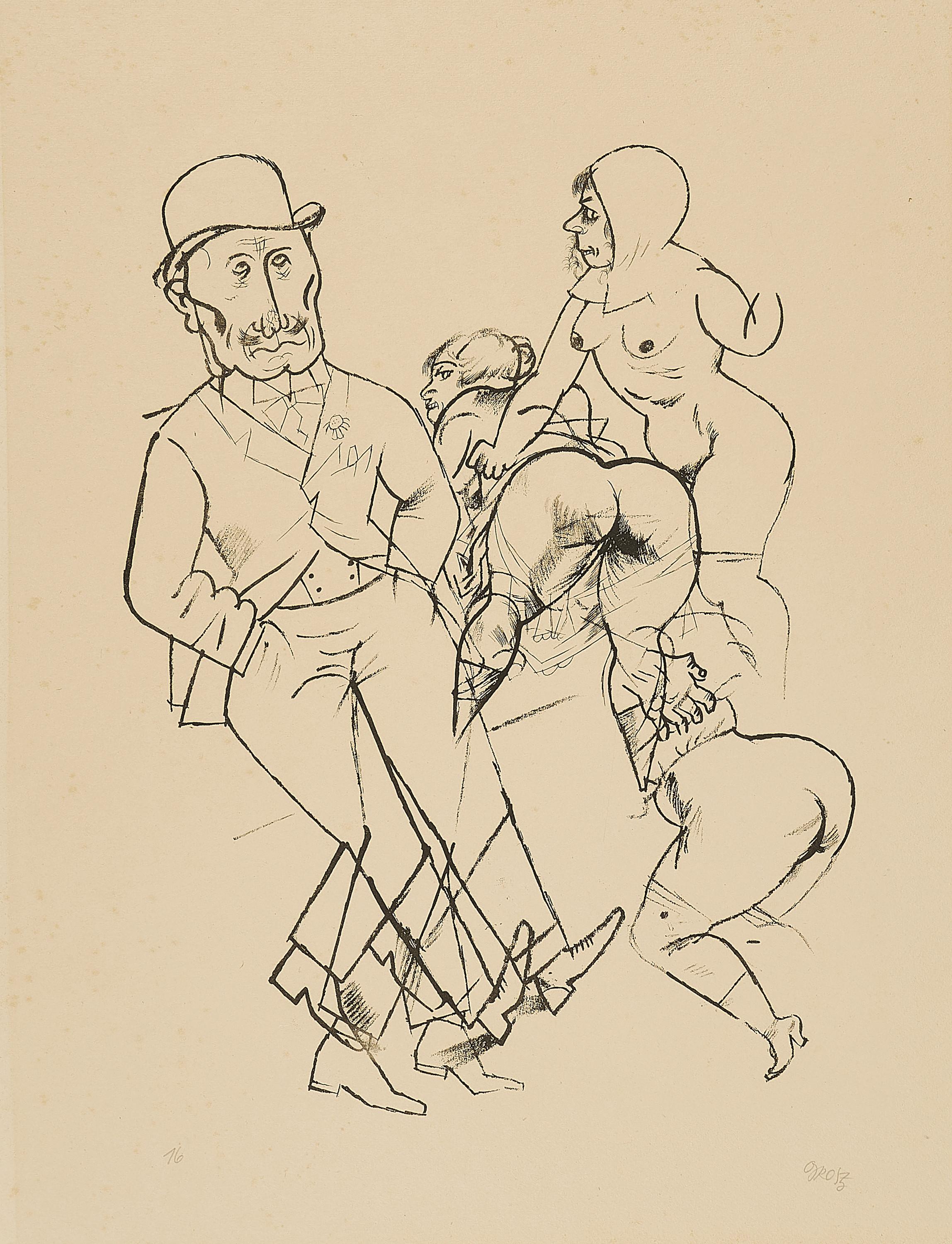 George Grosz - Aus: Parasiten.