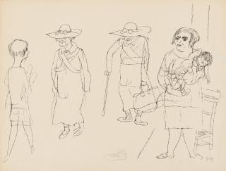 George Grosz - Aus Südfrankreich (Cassis sur Mer).