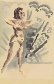 George Grosz - Burlesque Show