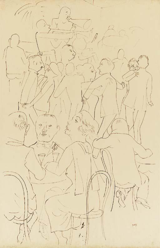 George Grosz - Café