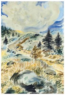 George Grosz - Cape Cod Landscape