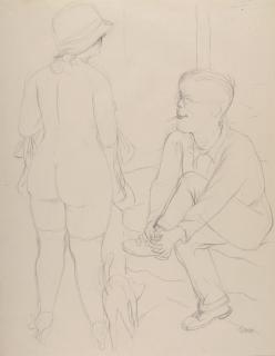 George Grosz - Das Paar (Lotte und Otto Schmalhausen).