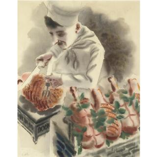 George Grosz - Der Koch (The Cook)