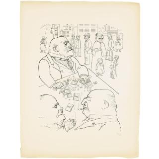 George Grosz - Die Räuber (Duckers M.V. 1-9)