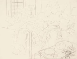 George Grosz - Die Toilette