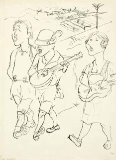 George Grosz - Die Wandervögel