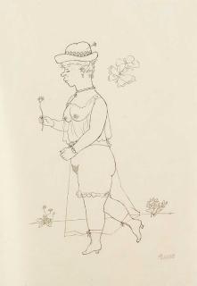 George Grosz - Ein Mädchen aus Leipzig