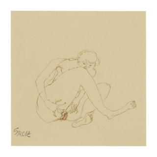 George Grosz - Erotische Szene (Erotic Scene)
