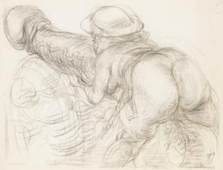 George Grosz - Erotische Szene