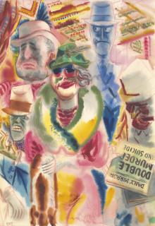 George Grosz - Evening Paper, Daily Mirror