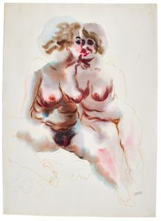 George Grosz - Freundinnen (Girlfriends)