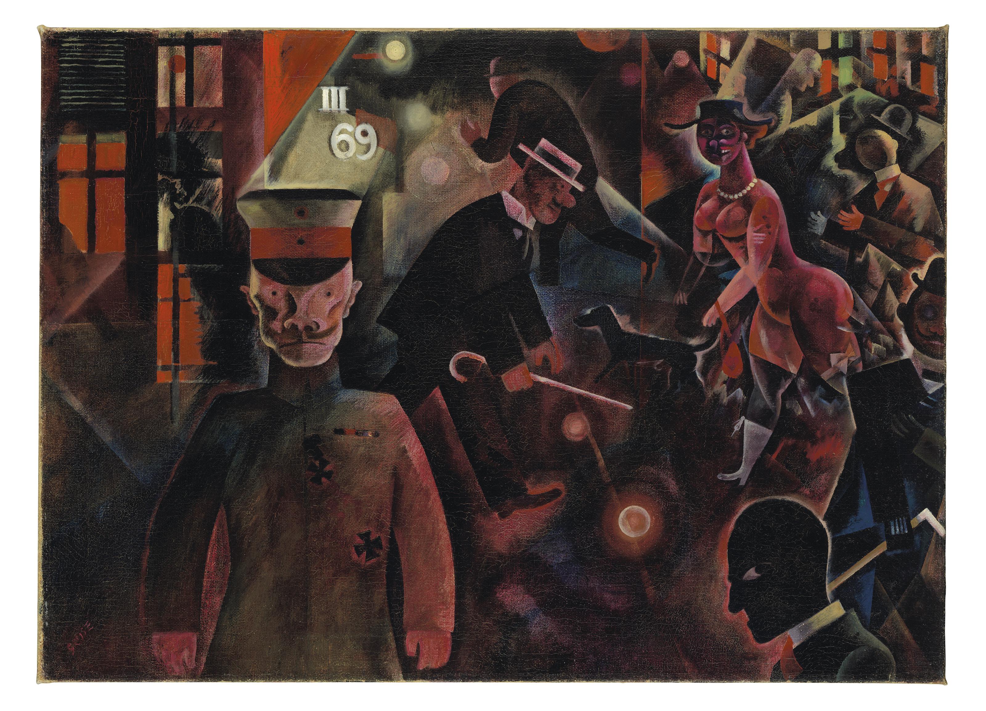 George Grosz - Gefährliche Straße