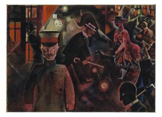 George Grosz - Gefährliche Straße