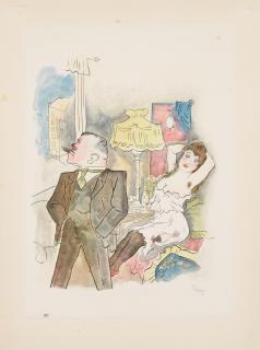 George Grosz - Genre Scene; Strength and Grace, from Ecce Homo 2