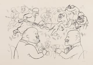 George Grosz - Gott Mit Uns (Dückers M. Iii)