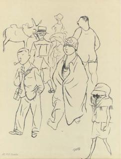 George Grosz - Im Süden, Côte D\'Azur