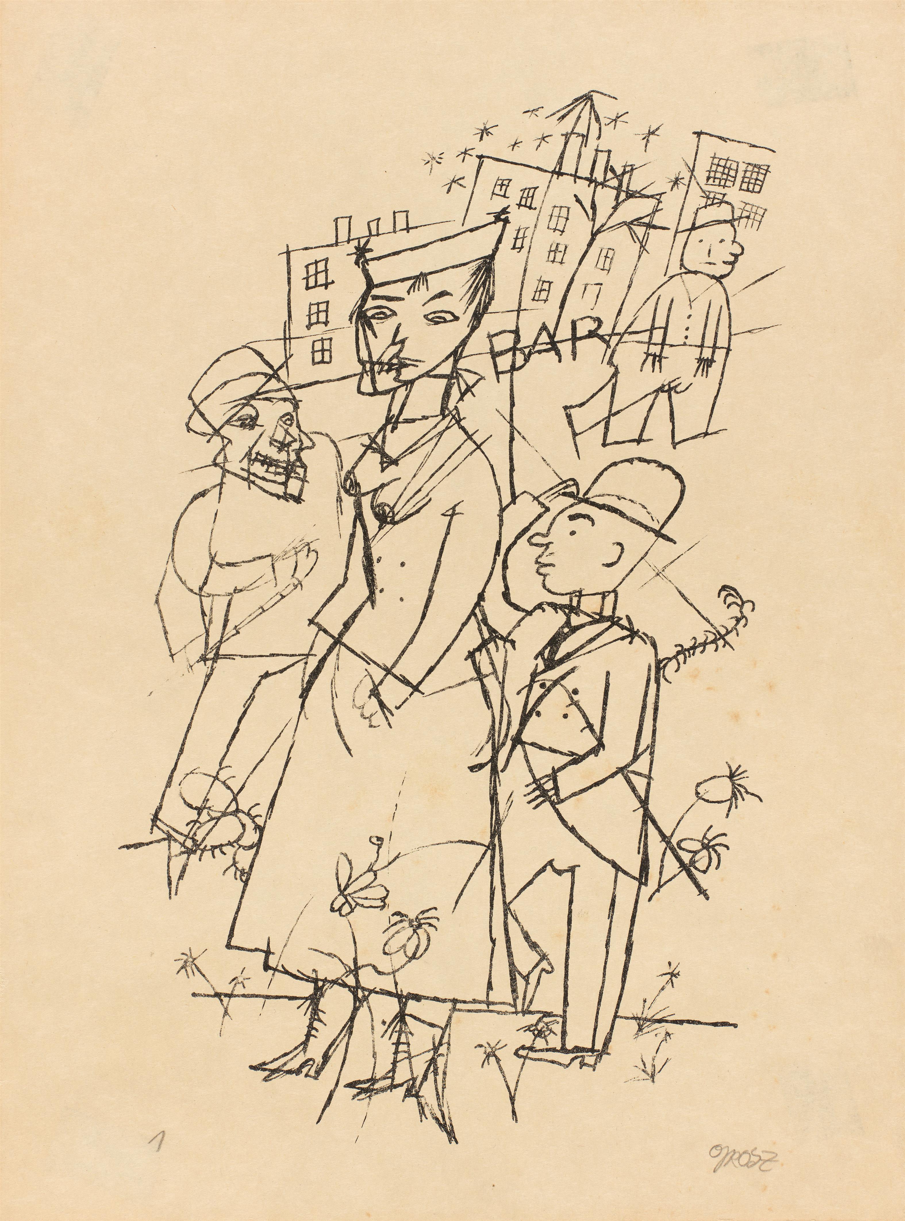 George Grosz - Kleine Grosz-Mappe