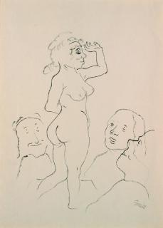 George Grosz - Lady Hamilton