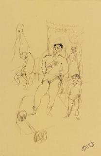 George Grosz - Les Acrobats