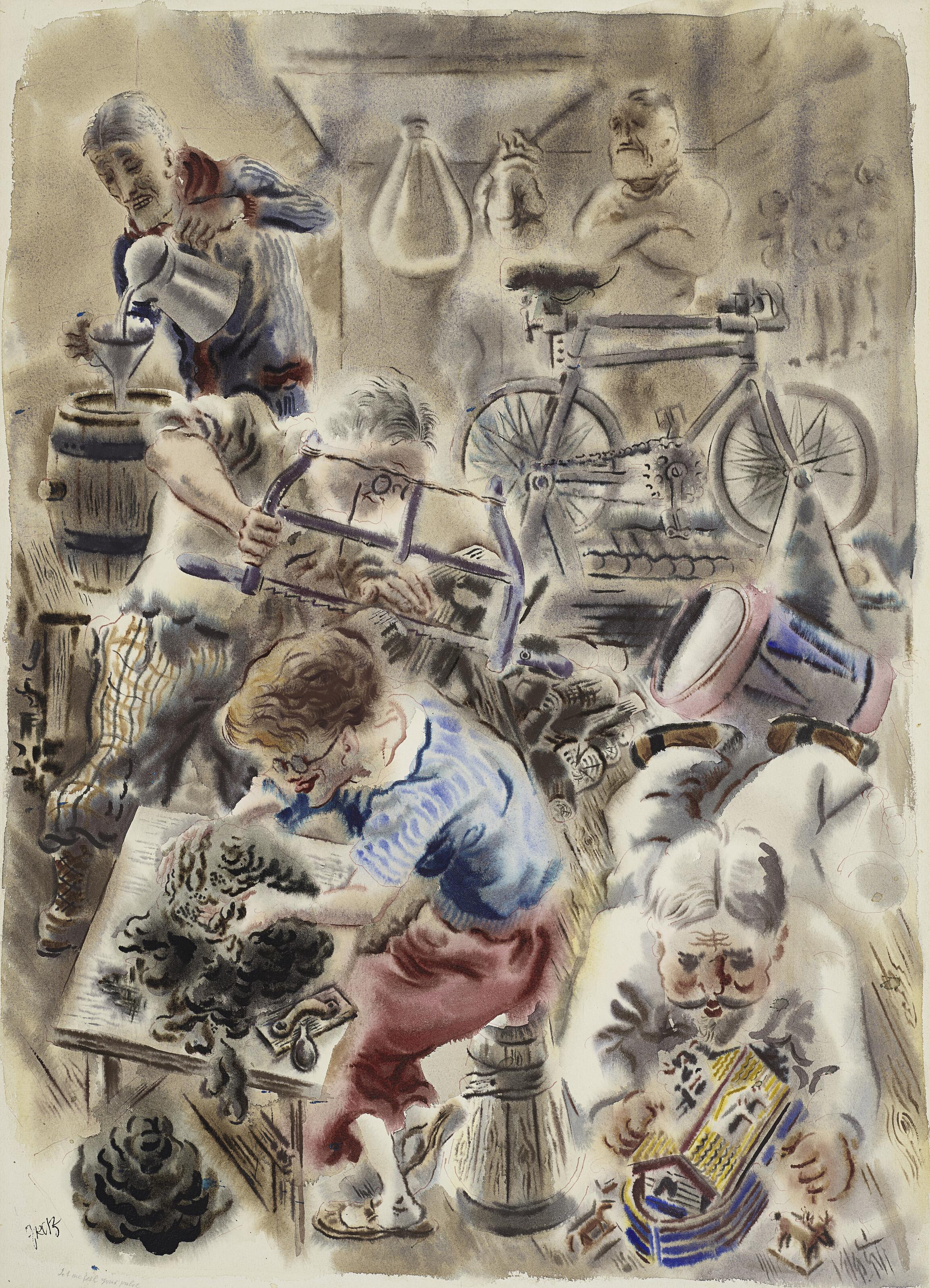 George Grosz - Let Me Feel Your Pulse