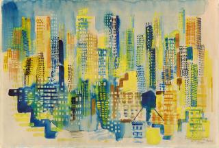 George Grosz - Manhattan