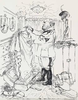George Grosz - Mussolini, der Kolonialist