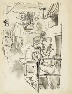 George Grosz - New York Street