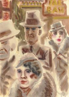 George Grosz - New York Types