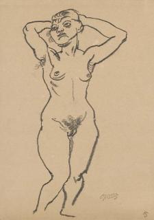 George Grosz - Nudo diDonna