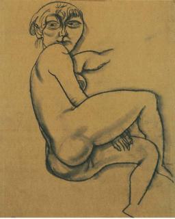 George Grosz - Nudo
