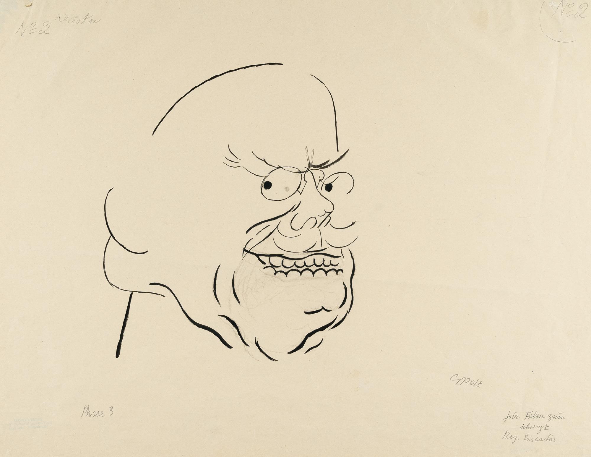 George Grosz - Oberarzt Dr. Bautze
