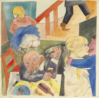 George Grosz - Orgie