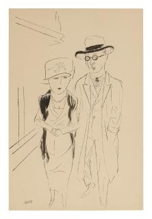 George Grosz - Paar (Pair)